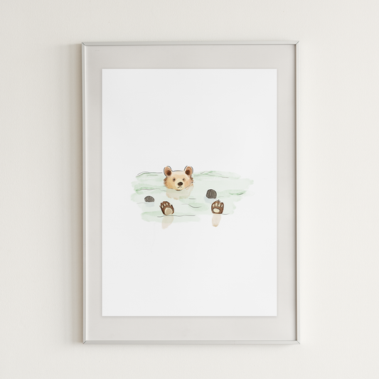 Floating Bear