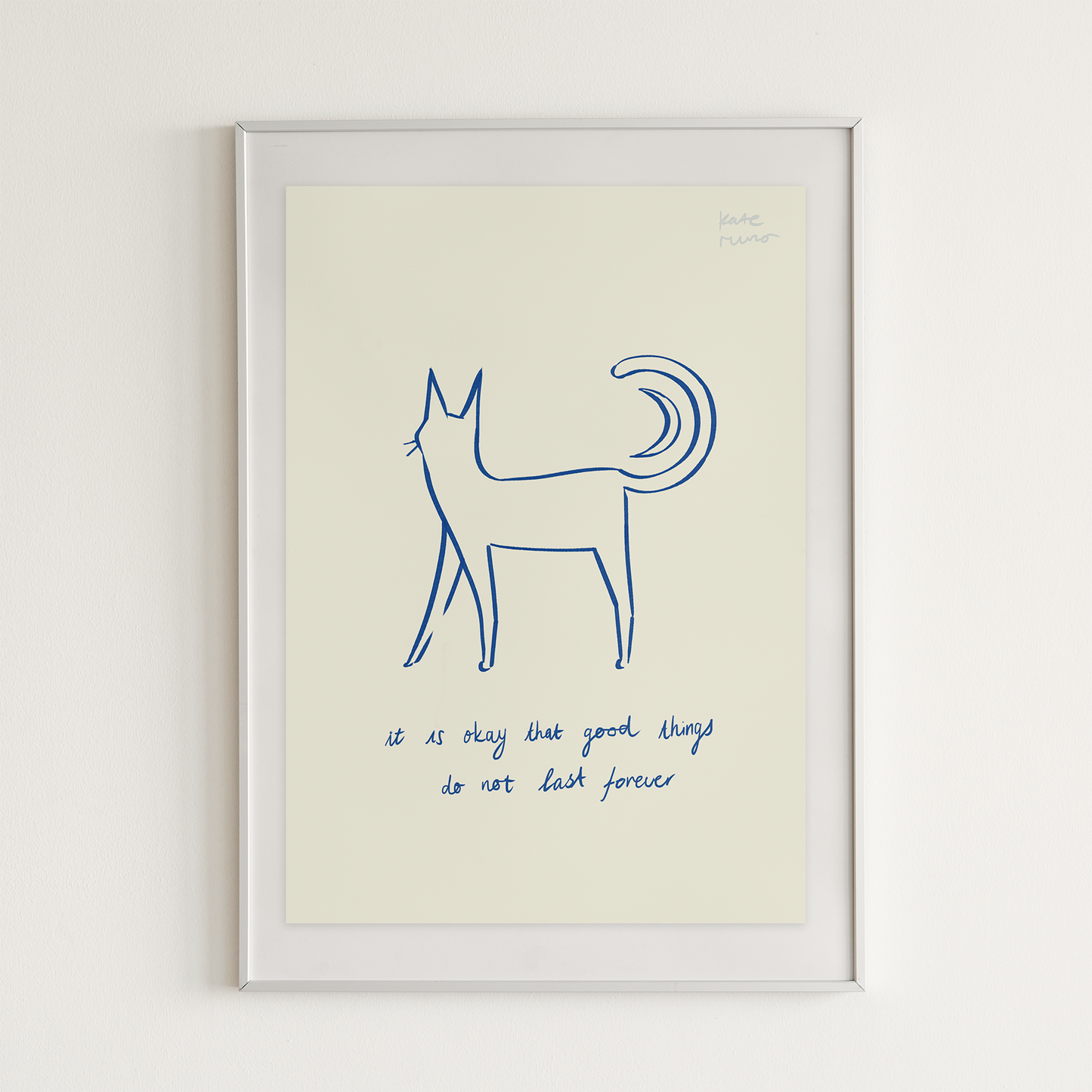 Well Wishing Kitty