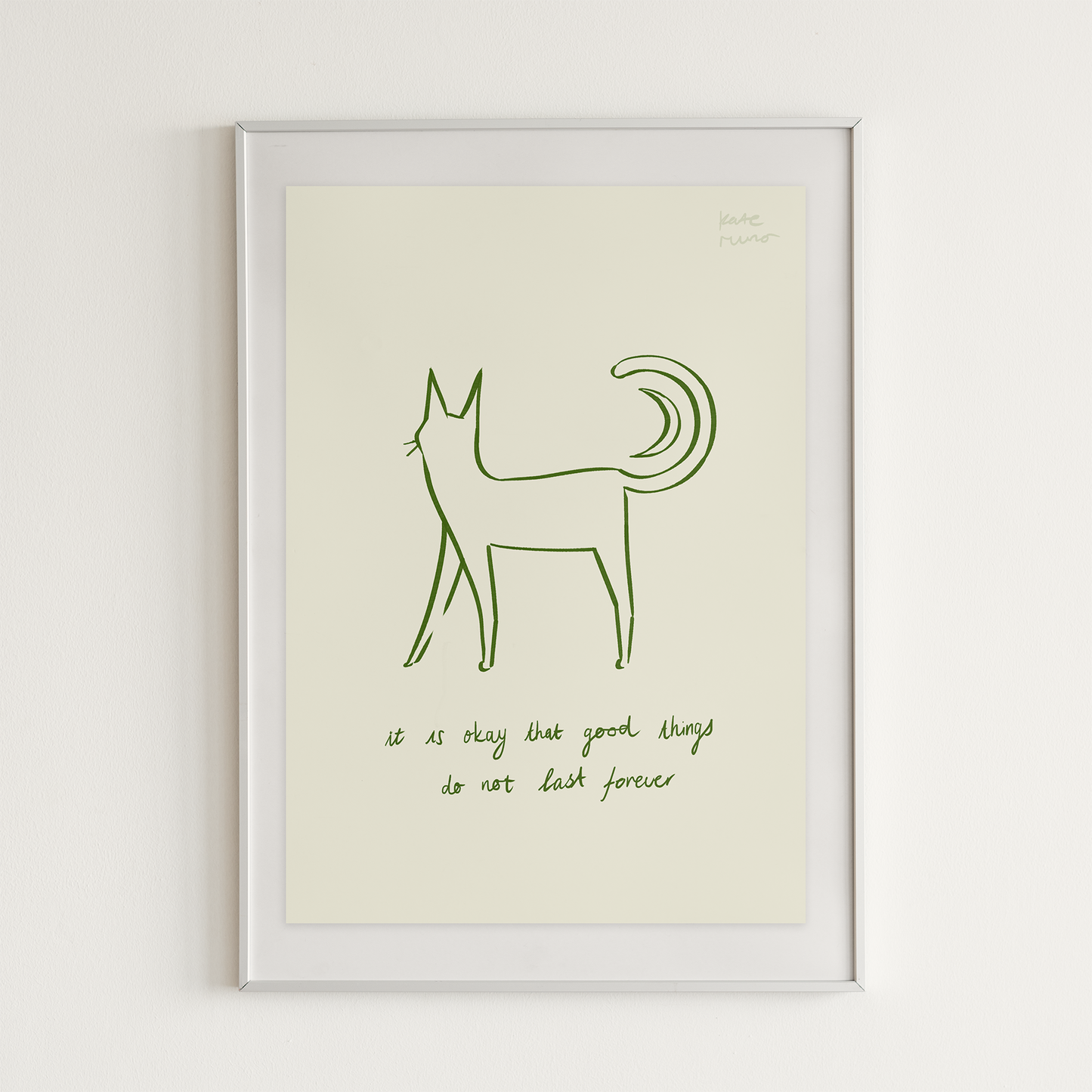 Well Wishing Kitty