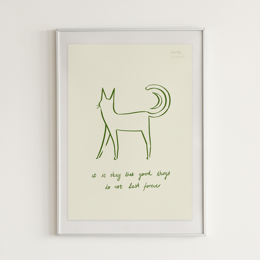 Well Wishing Kitty