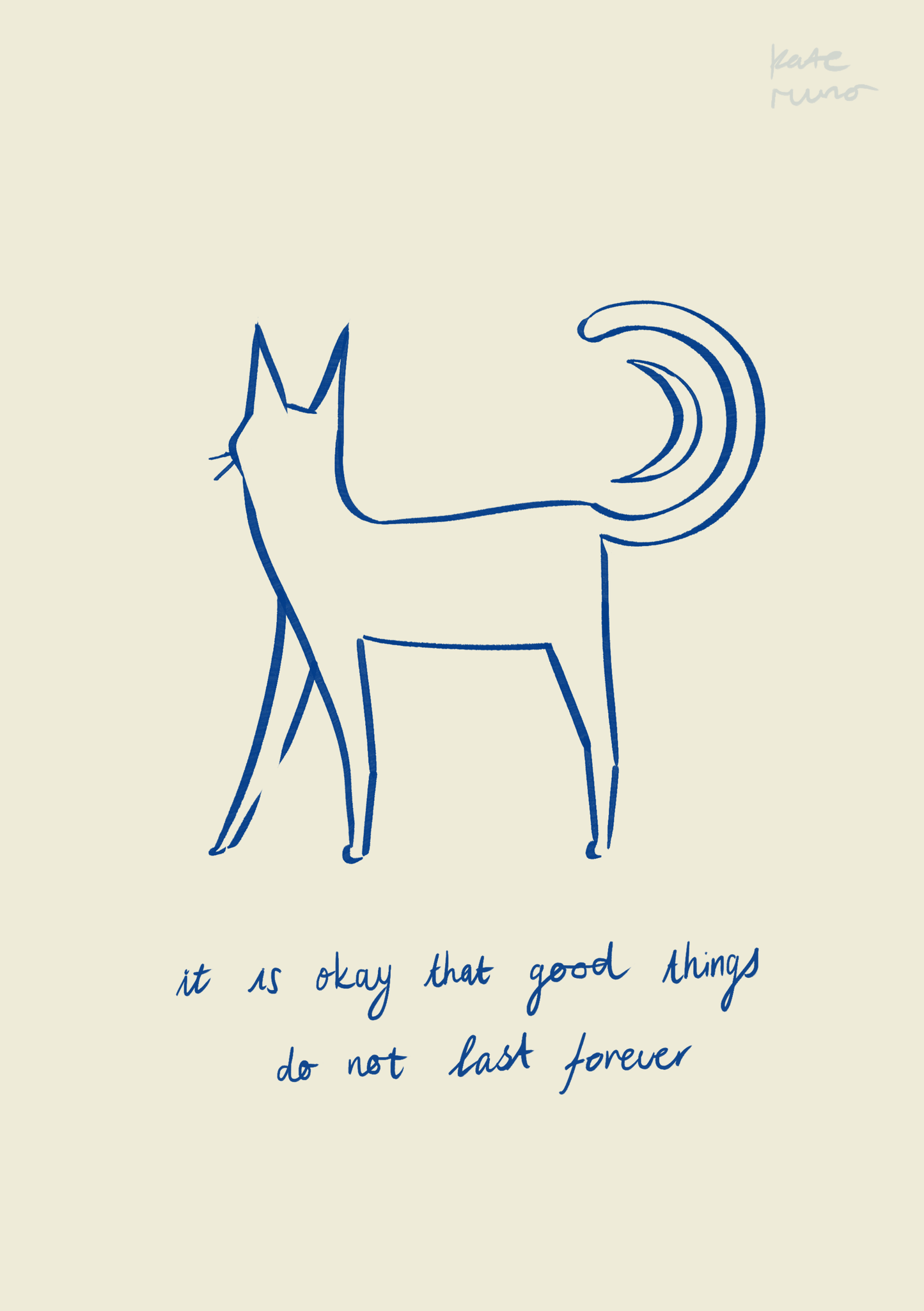 Well Wishing Kitty