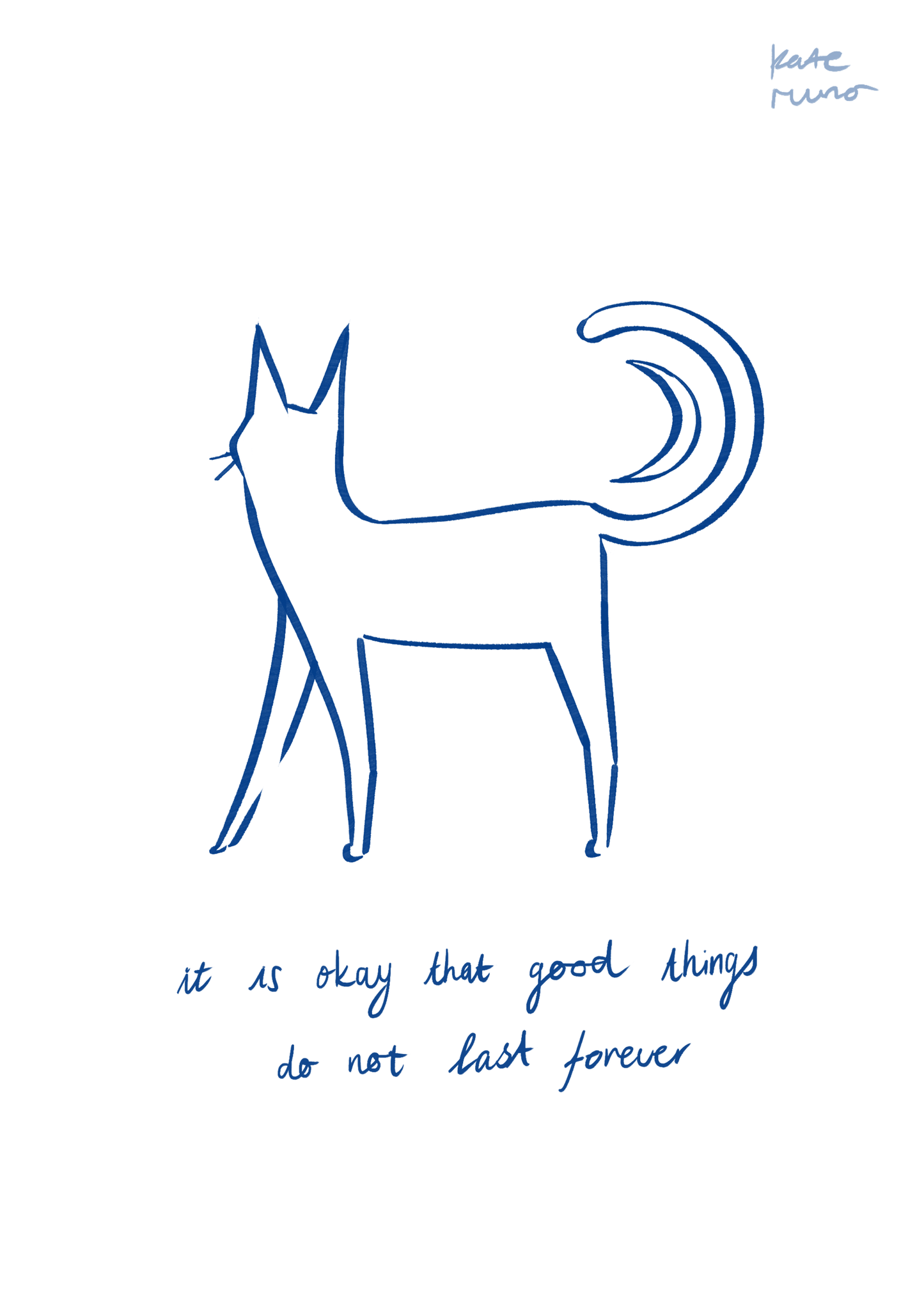 Well Wishing Kitty