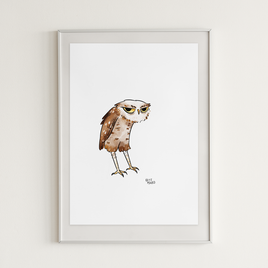 Grumpy Owl